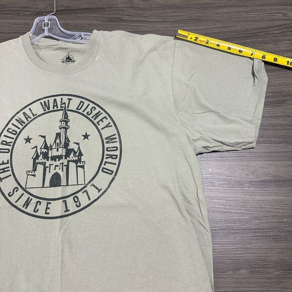 The Original Walt Disney World Men Olive Graphic Vacation T-Shirt Size XL - Picture 8 of 10